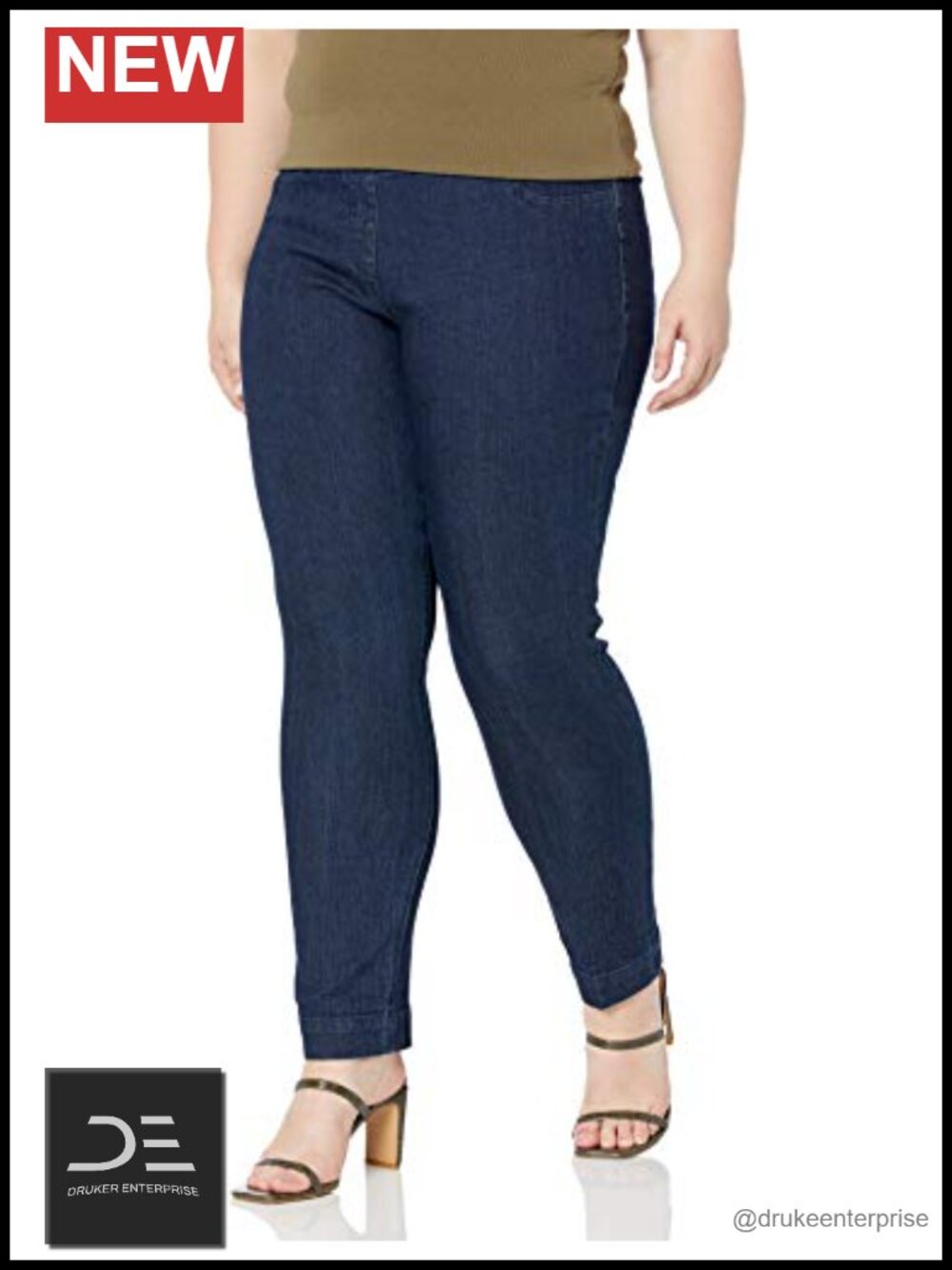 Women's Tummy Control Pull-On Straight Leg Pants